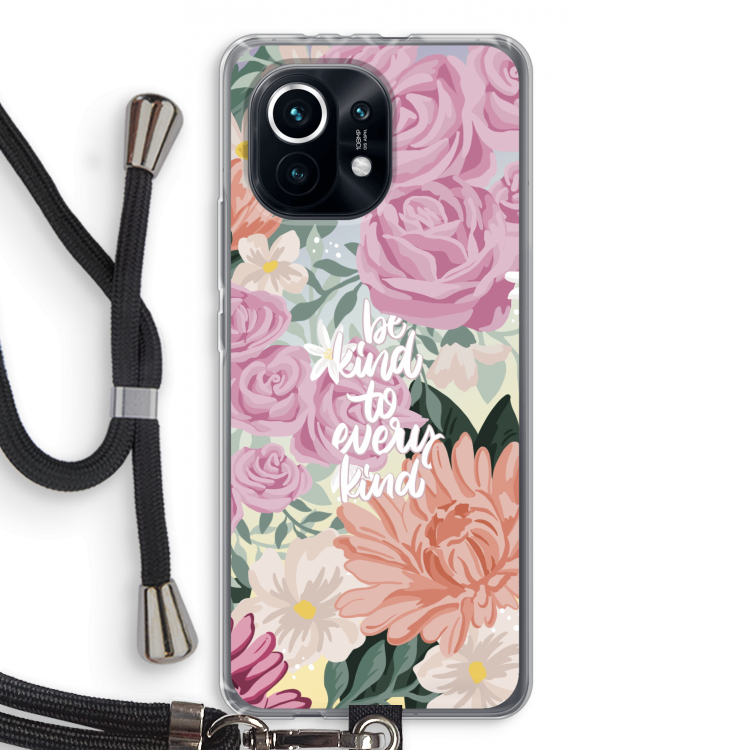 Kindness matters: Xiaomi Mi 11 Transparant Hoesje met koord