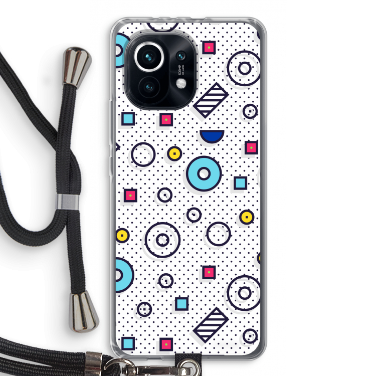 8-bit N°9: Xiaomi Mi 11 Transparant Hoesje met koord
