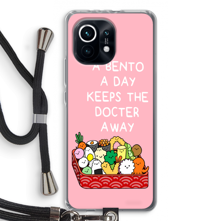 Bento a day: Xiaomi Mi 11 Transparant Hoesje met koord
