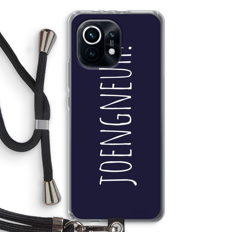 Joengneuh!: Xiaomi Mi 11 Transparant Hoesje met koord