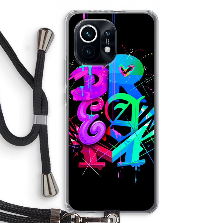 Dream: Xiaomi Mi 11 Transparant Hoesje met koord