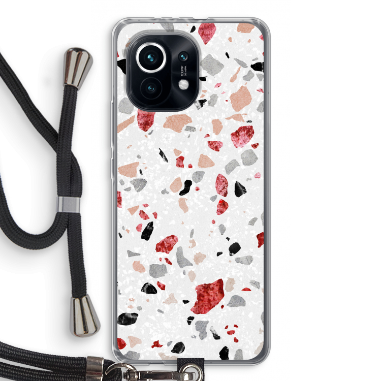 Terrazzo N°12: Xiaomi Mi 11 Transparant Hoesje met koord
