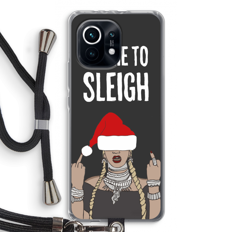 Came To Sleigh: Xiaomi Mi 11 Transparant Hoesje met koord