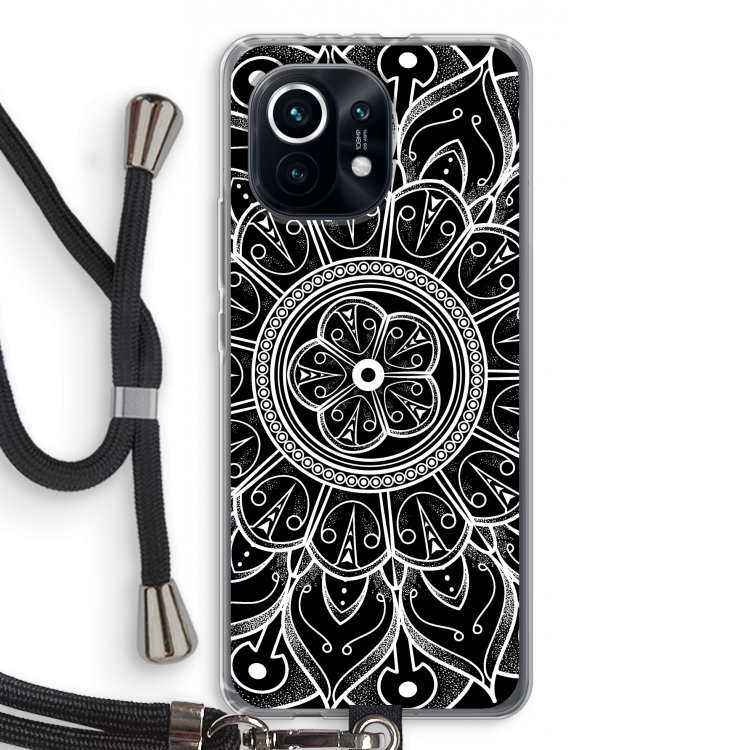 Roses Are Red: Xiaomi Mi 11 Transparant Hoesje met koord