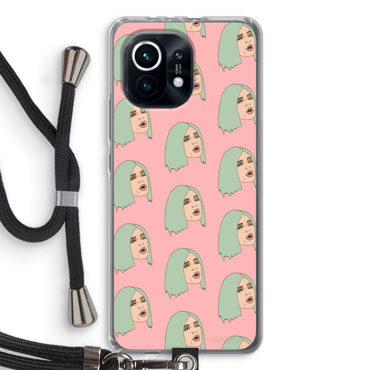 King Kylie: Xiaomi Mi 11 Transparant Hoesje met koord