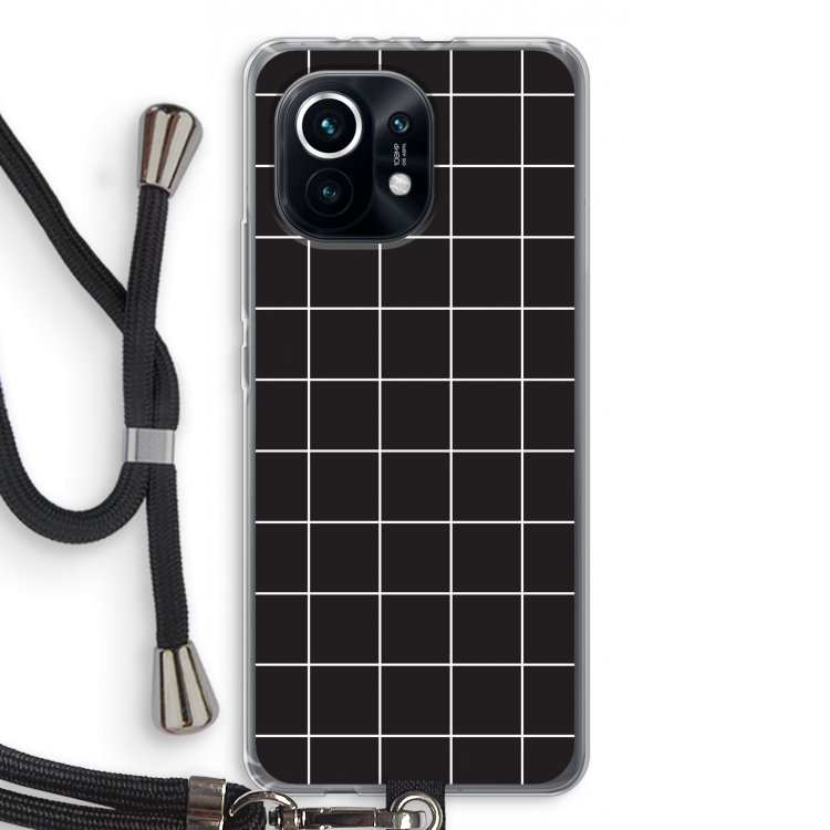Rooster 2: Xiaomi Mi 11 Transparant Hoesje met koord