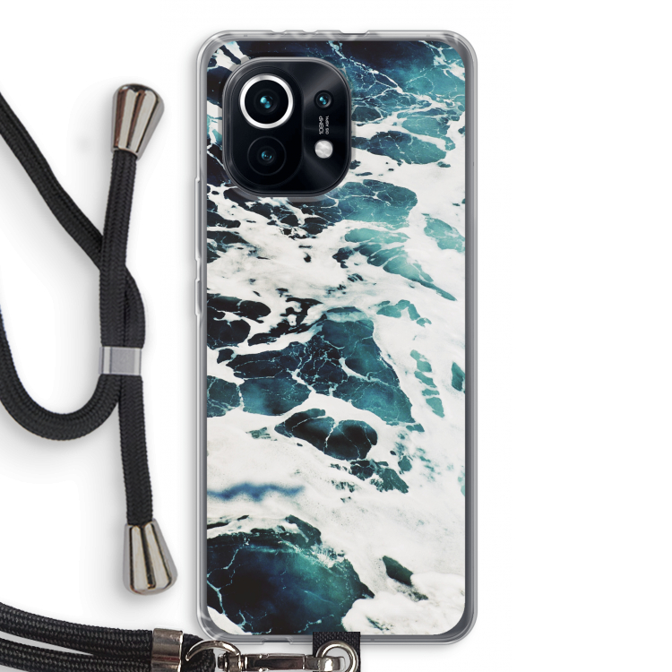 Golven: Xiaomi Mi 11 Transparant Hoesje met koord