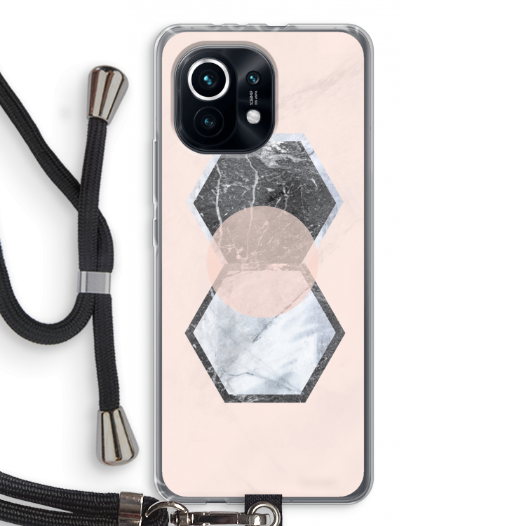 Creatieve toets: Xiaomi Mi 11 Transparant Hoesje met koord