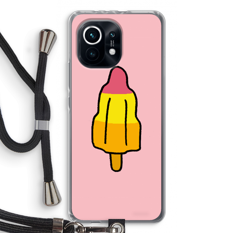 Raketijsje: Xiaomi Mi 11 Transparant Hoesje met koord