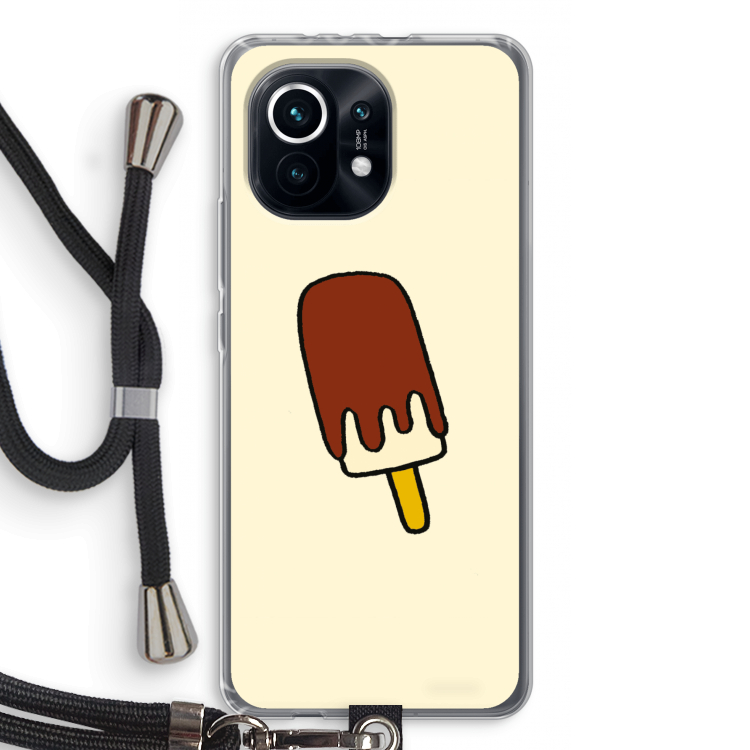 Frisco: Xiaomi Mi 11 Transparant Hoesje met koord