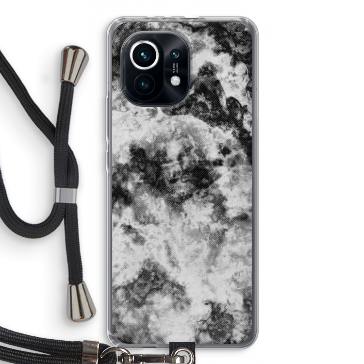 Onweer: Xiaomi Mi 11 Transparant Hoesje met koord