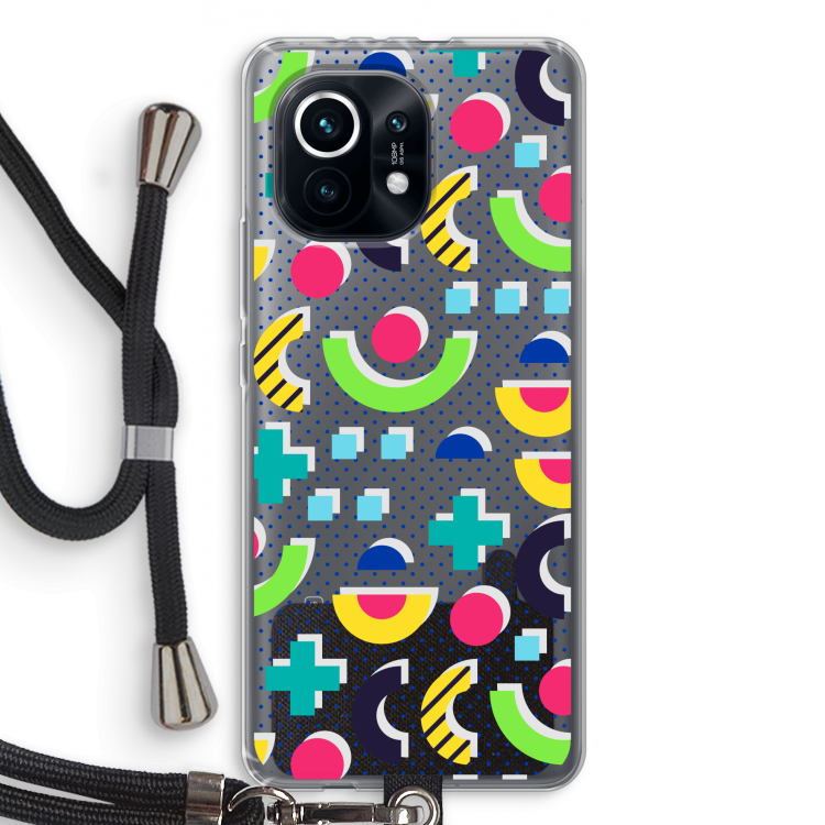 8-bit N°1: Xiaomi Mi 11 Transparant Hoesje met koord