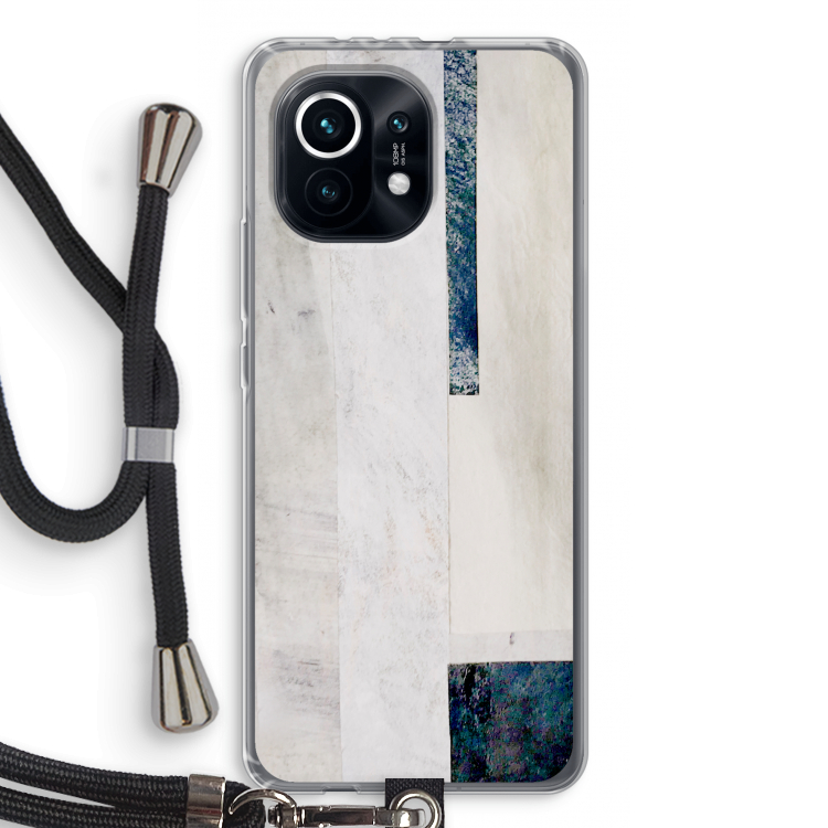 Meet you there: Xiaomi Mi 11 Transparant Hoesje met koord