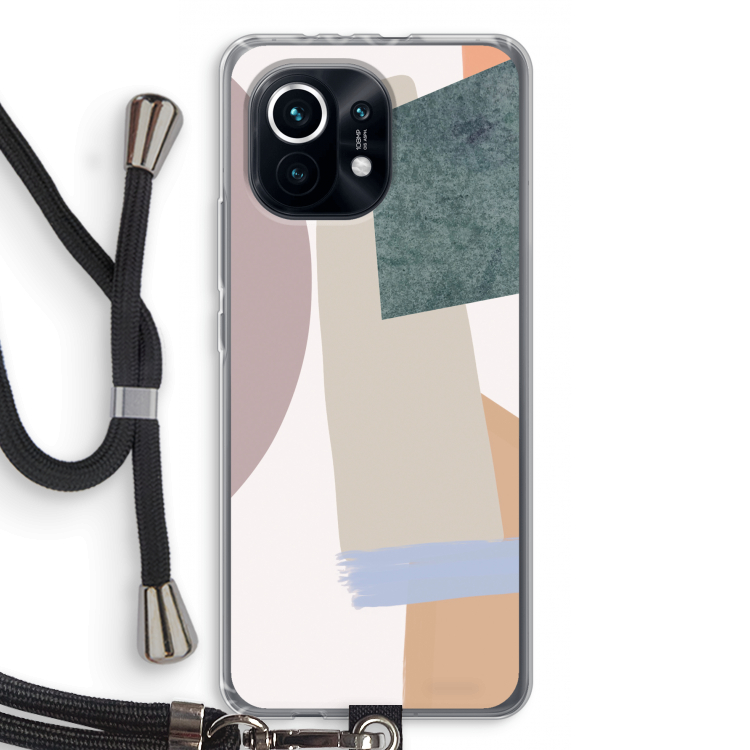 Lindo: Xiaomi Mi 11 Transparant Hoesje met koord