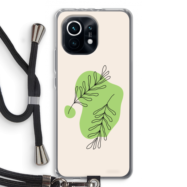 Beleaf in you: Xiaomi Mi 11 Transparant Hoesje met koord