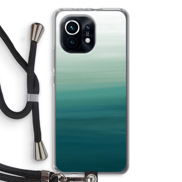 Ocean: Xiaomi Mi 11 Transparant Hoesje met koord