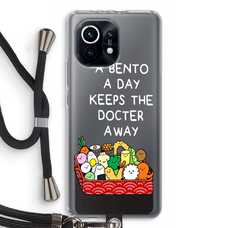 Bento a day: Xiaomi Mi 11 Transparant Hoesje met koord