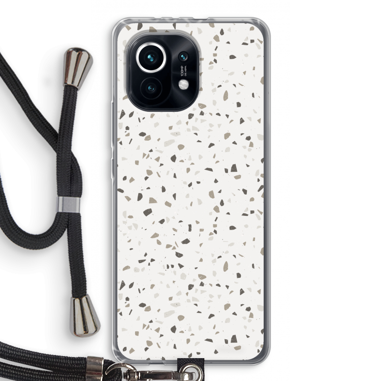 Terrazzo N°14: Xiaomi Mi 11 Transparant Hoesje met koord