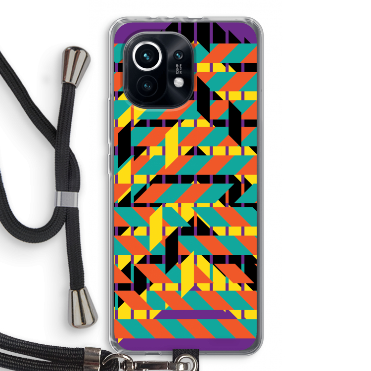 Skew Bee 2: Xiaomi Mi 11 Transparant Hoesje met koord