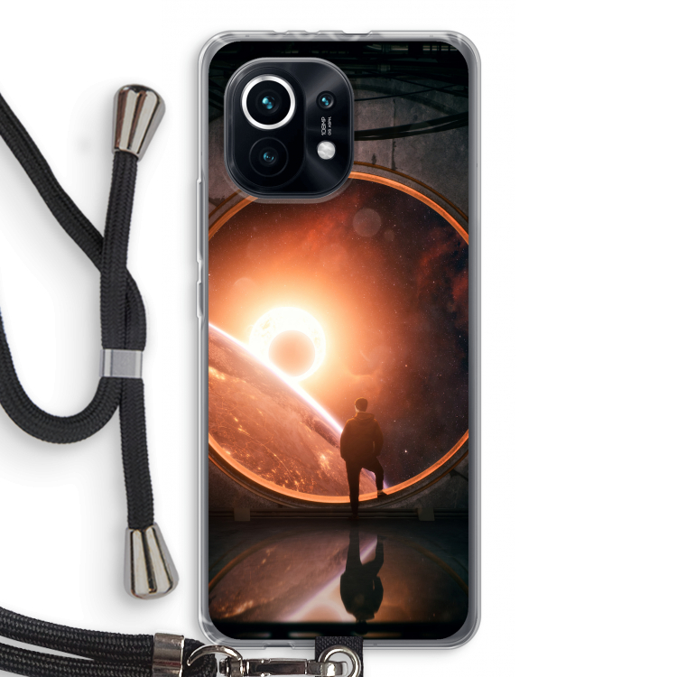 Ephemeral: Xiaomi Mi 11 Transparant Hoesje met koord
