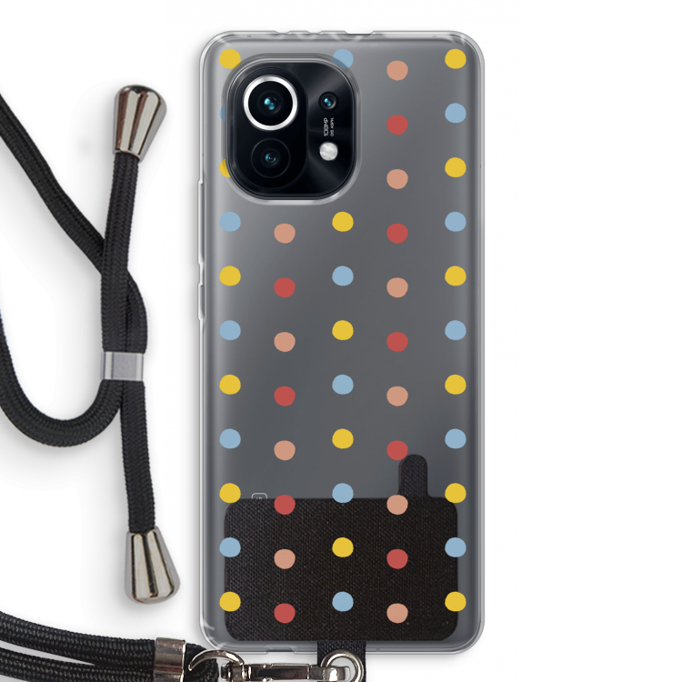Bollen: Xiaomi Mi 11 Transparant Hoesje met koord