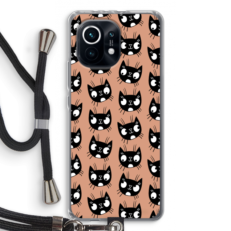 Kat: Xiaomi Mi 11 Transparant Hoesje met koord