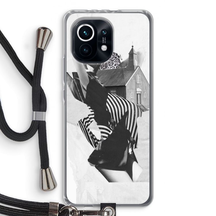House: Xiaomi Mi 11 Transparant Hoesje met koord