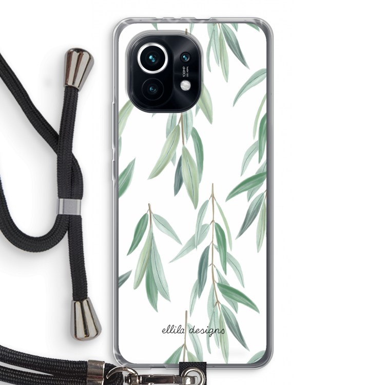 Branch up your life: Xiaomi Mi 11 Transparant Hoesje met koord