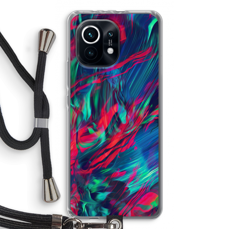 Pilgrims Of The Sea: Xiaomi Mi 11 Transparant Hoesje met koord