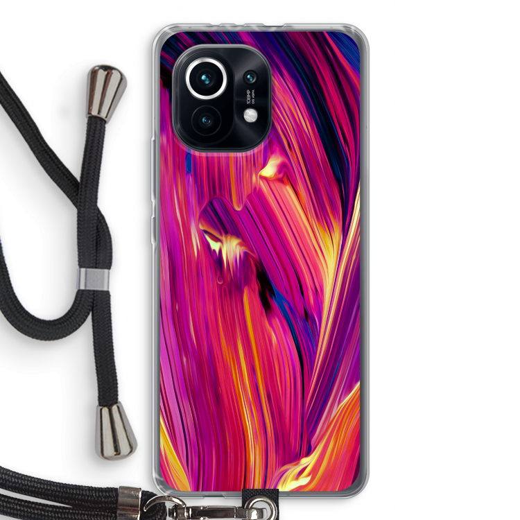 Phoenix: Xiaomi Mi 11 Transparant Hoesje met koord
