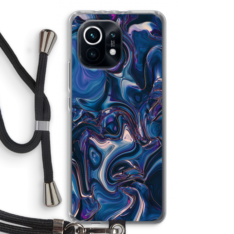 Mirrored Mirage: Xiaomi Mi 11 Transparant Hoesje met koord