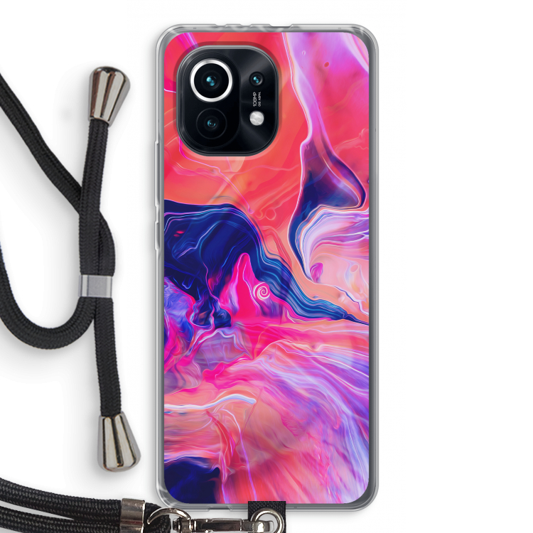 Earth And Ocean: Xiaomi Mi 11 Transparant Hoesje met koord