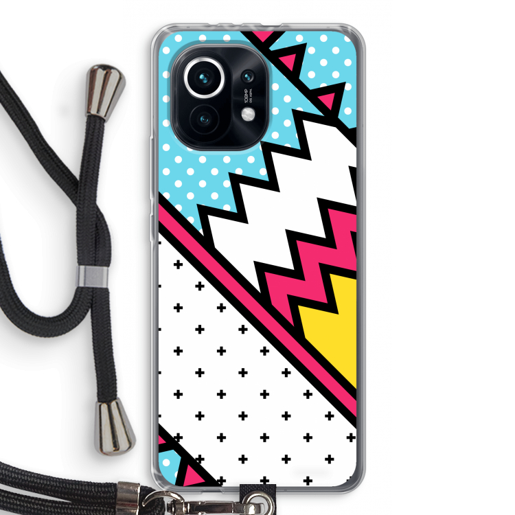 Pop Art #2: Xiaomi Mi 11 Transparant Hoesje met koord