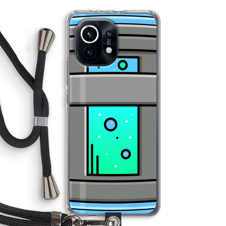 Chug Bottle: Xiaomi Mi 11 Transparant Hoesje met koord