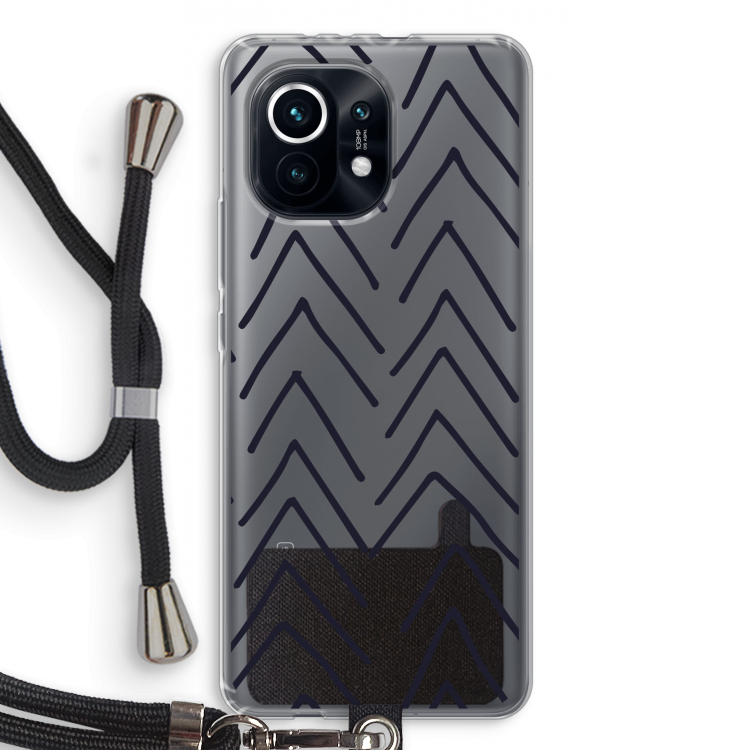 Marrakech Arrows: Xiaomi Mi 11 Transparant Hoesje met koord