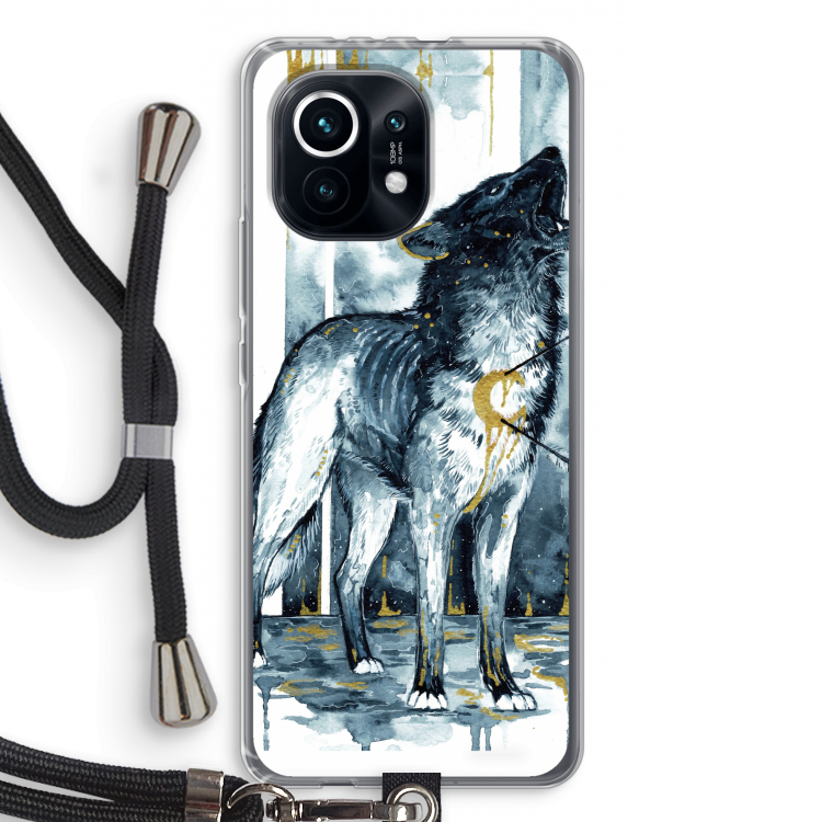 Bleeding Soul: Xiaomi Mi 11 Transparant Hoesje met koord