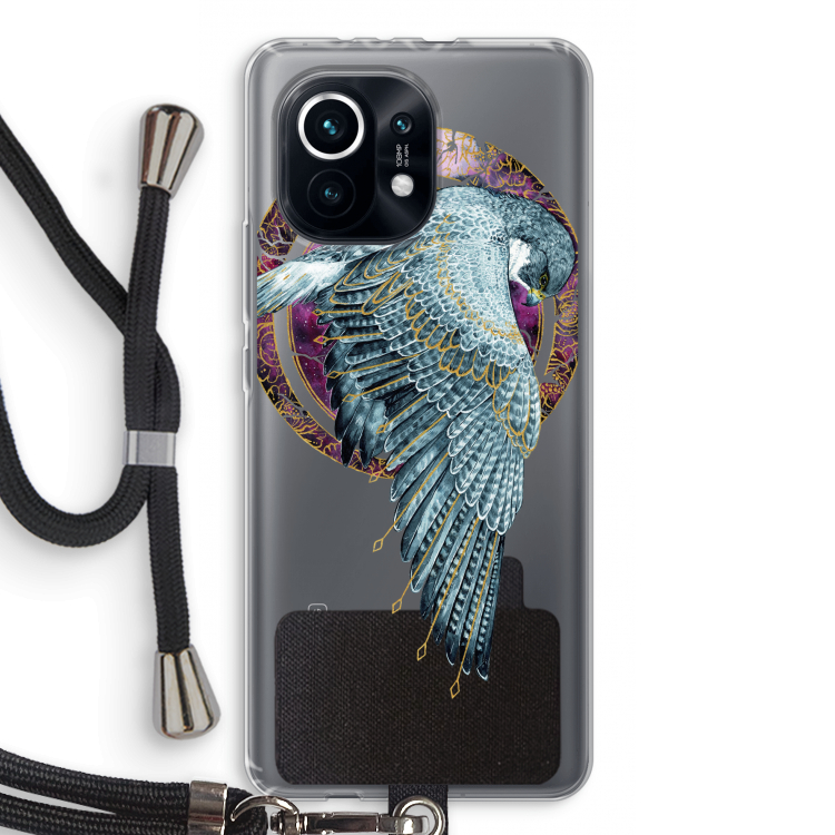 Golden Falcon: Xiaomi Mi 11 Transparant Hoesje met koord