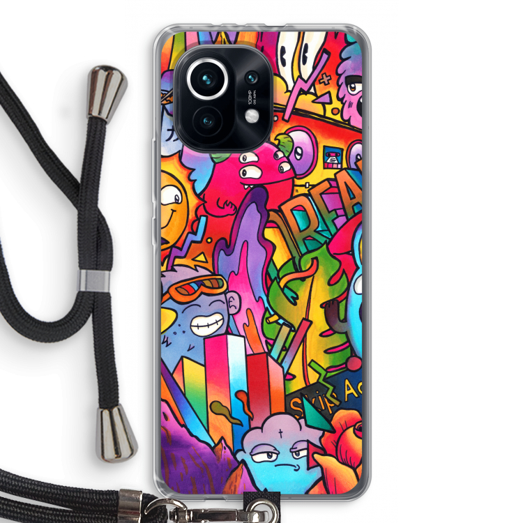 Dreams: Xiaomi Mi 11 Transparant Hoesje met koord
