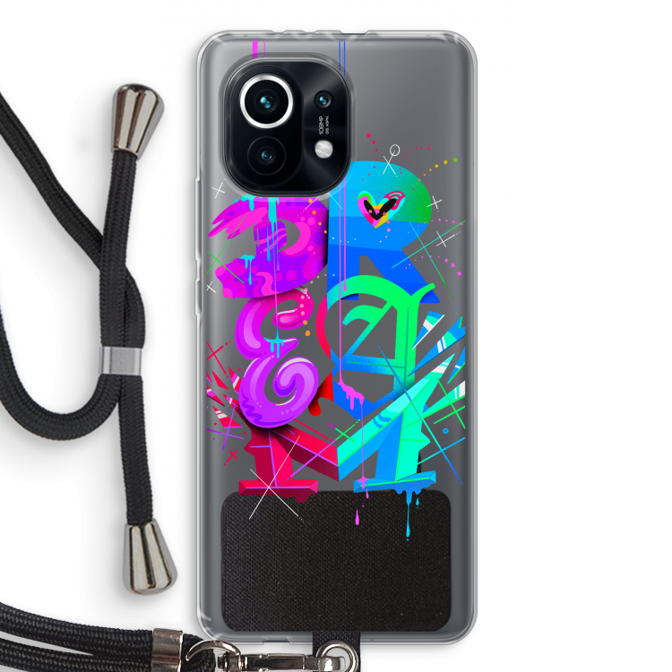 Dream: Xiaomi Mi 11 Transparant Hoesje met koord