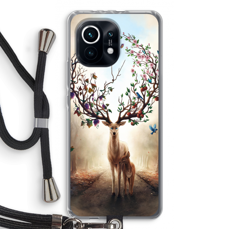 Seasons Change: Xiaomi Mi 11 Transparant Hoesje met koord