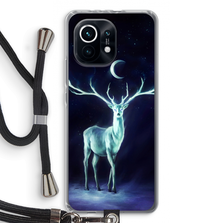 Nightbringer: Xiaomi Mi 11 Transparant Hoesje met koord