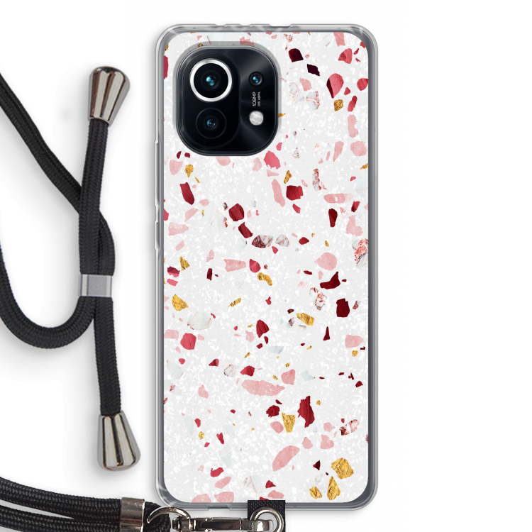 Terrazzo N°9: Xiaomi Mi 11 Transparant Hoesje met koord