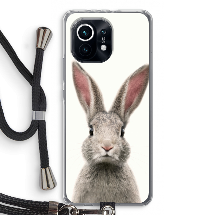 Daisy: Xiaomi Mi 11 Transparant Hoesje met koord