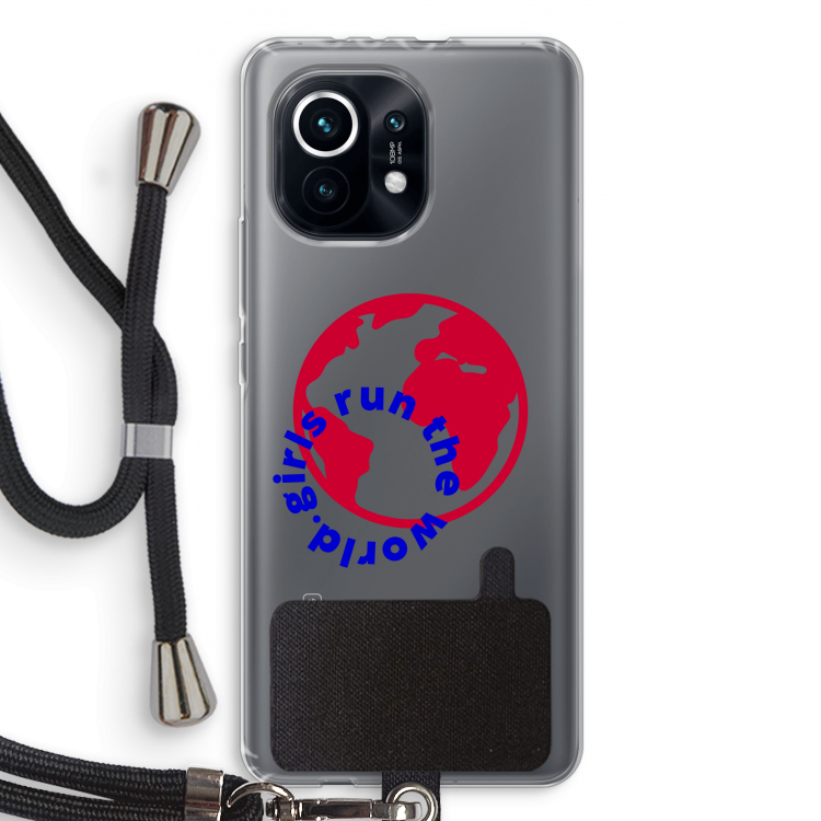 Run The World: Xiaomi Mi 11 Transparant Hoesje met koord