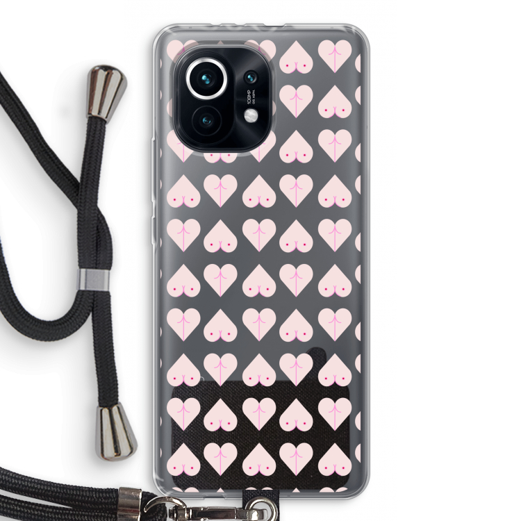 Ass 'n Titties: Xiaomi Mi 11 Transparant Hoesje met koord