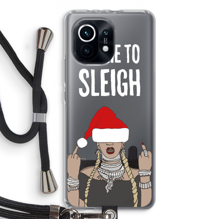 Came To Sleigh: Xiaomi Mi 11 Transparant Hoesje met koord
