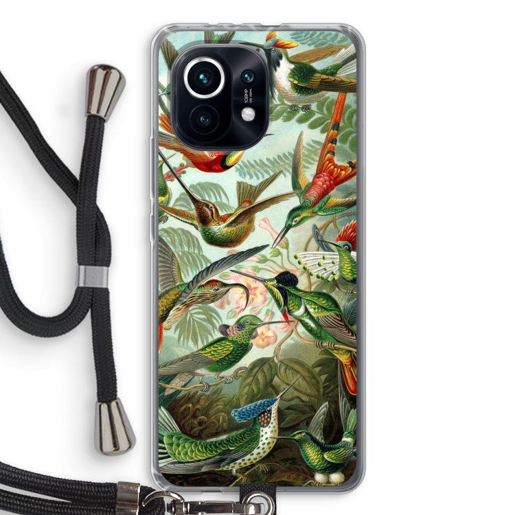Haeckel Trochilidae: Xiaomi Mi 11 Transparant Hoesje met koord