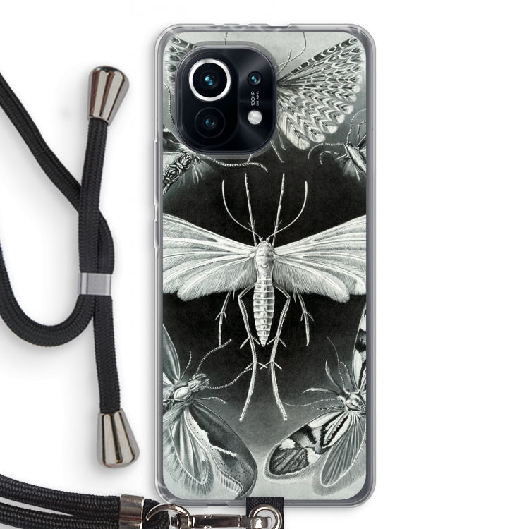 Haeckel Tineida: Xiaomi Mi 11 Transparant Hoesje met koord