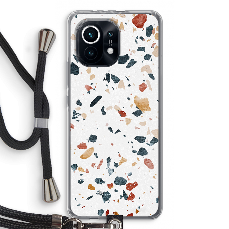 Terrazzo N°4: Xiaomi Mi 11 Transparant Hoesje met koord