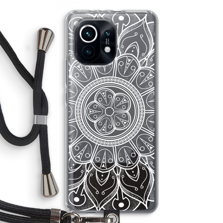 Roses Are Red: Xiaomi Mi 11 Transparant Hoesje met koord